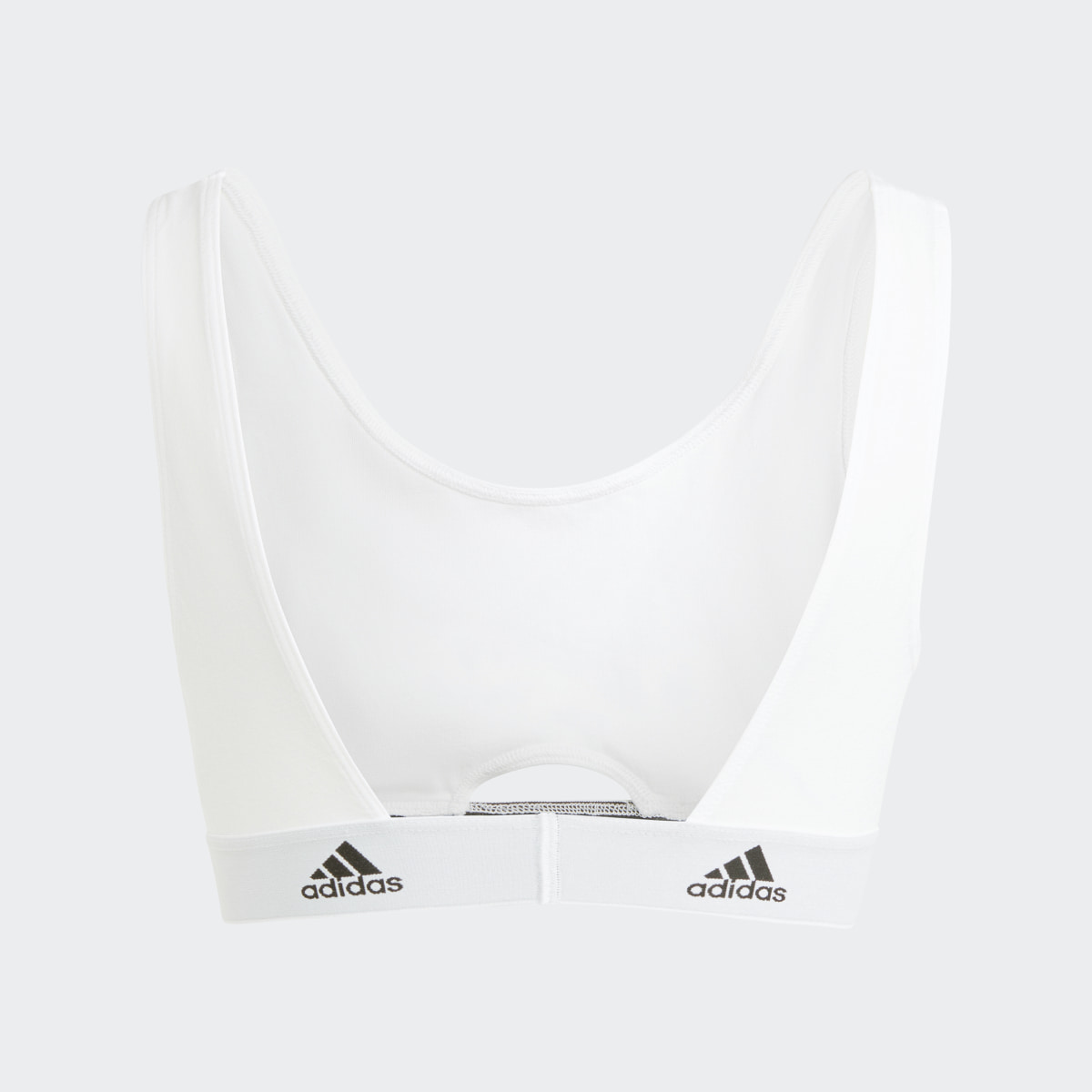 Adidas Active Comfort Cotton Scoop Bralette Underwear. 6