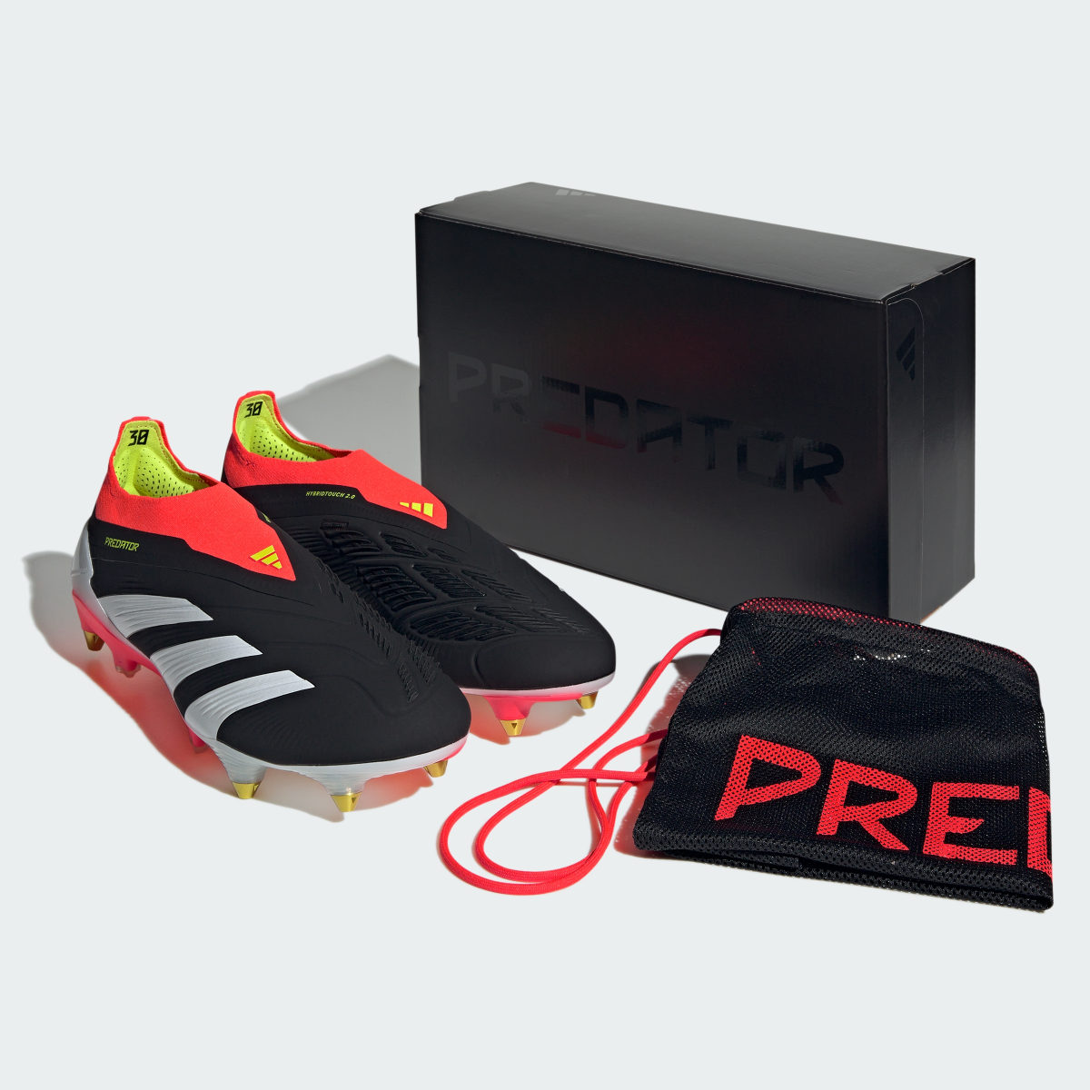 Adidas Botas de Futebol Sem Atacadores Predator Elite — Piso mole. 13