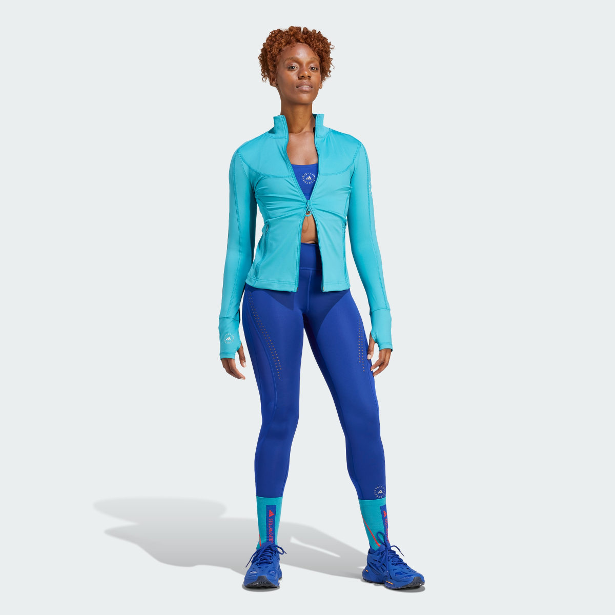 Adidas Bluza adidas by Stella McCartney TruePurpose Training Midlayer. 4