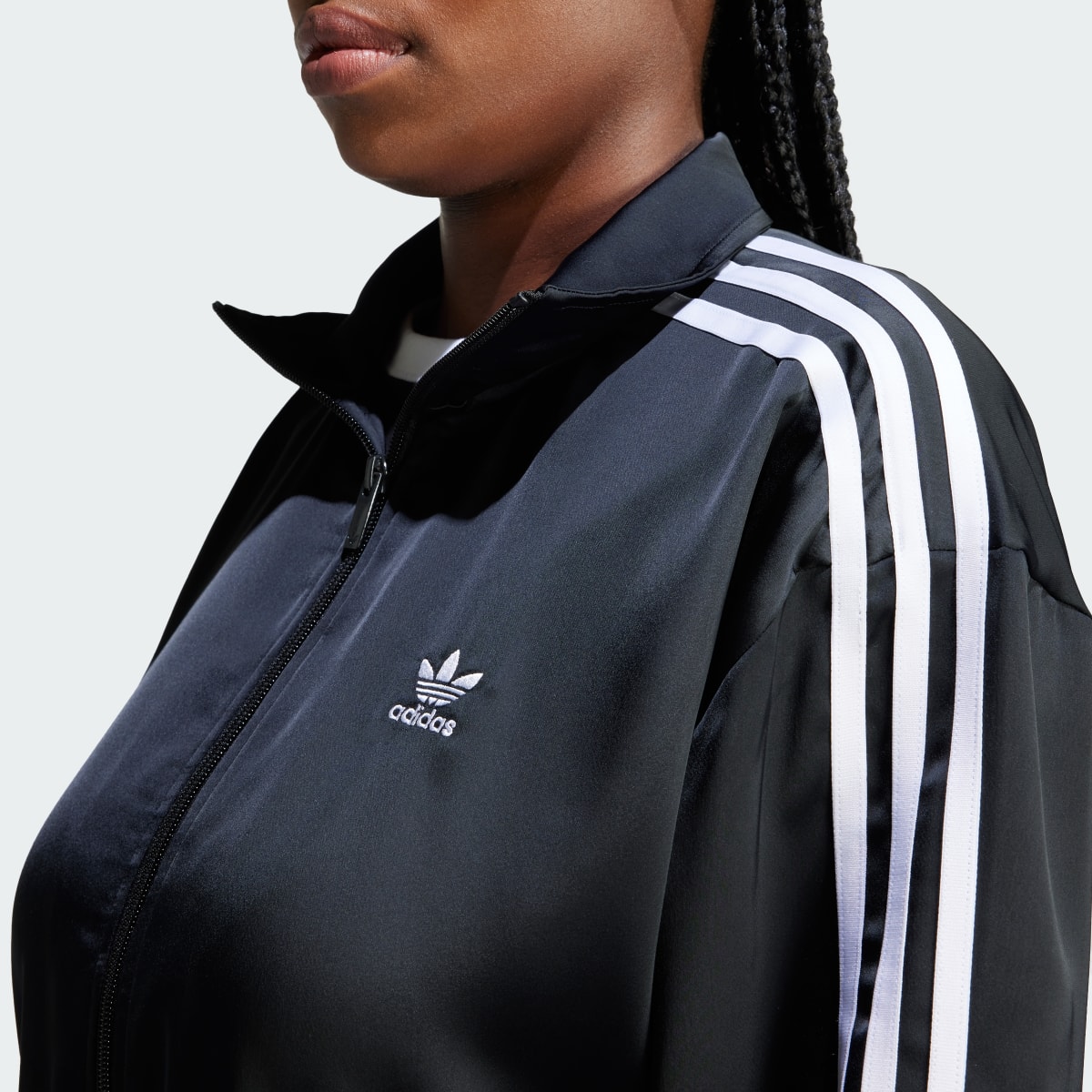 Adidas Veste de survêtement ample satin. 6