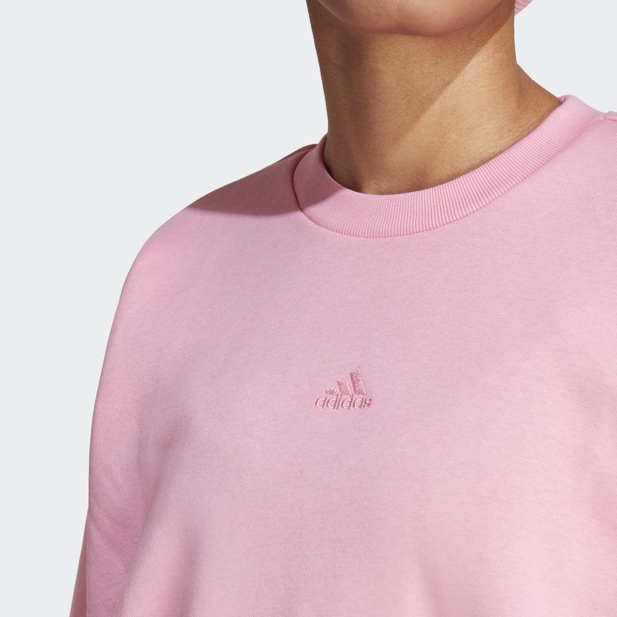 Adidas ALL SZN Fleece Sweatshirt. 6