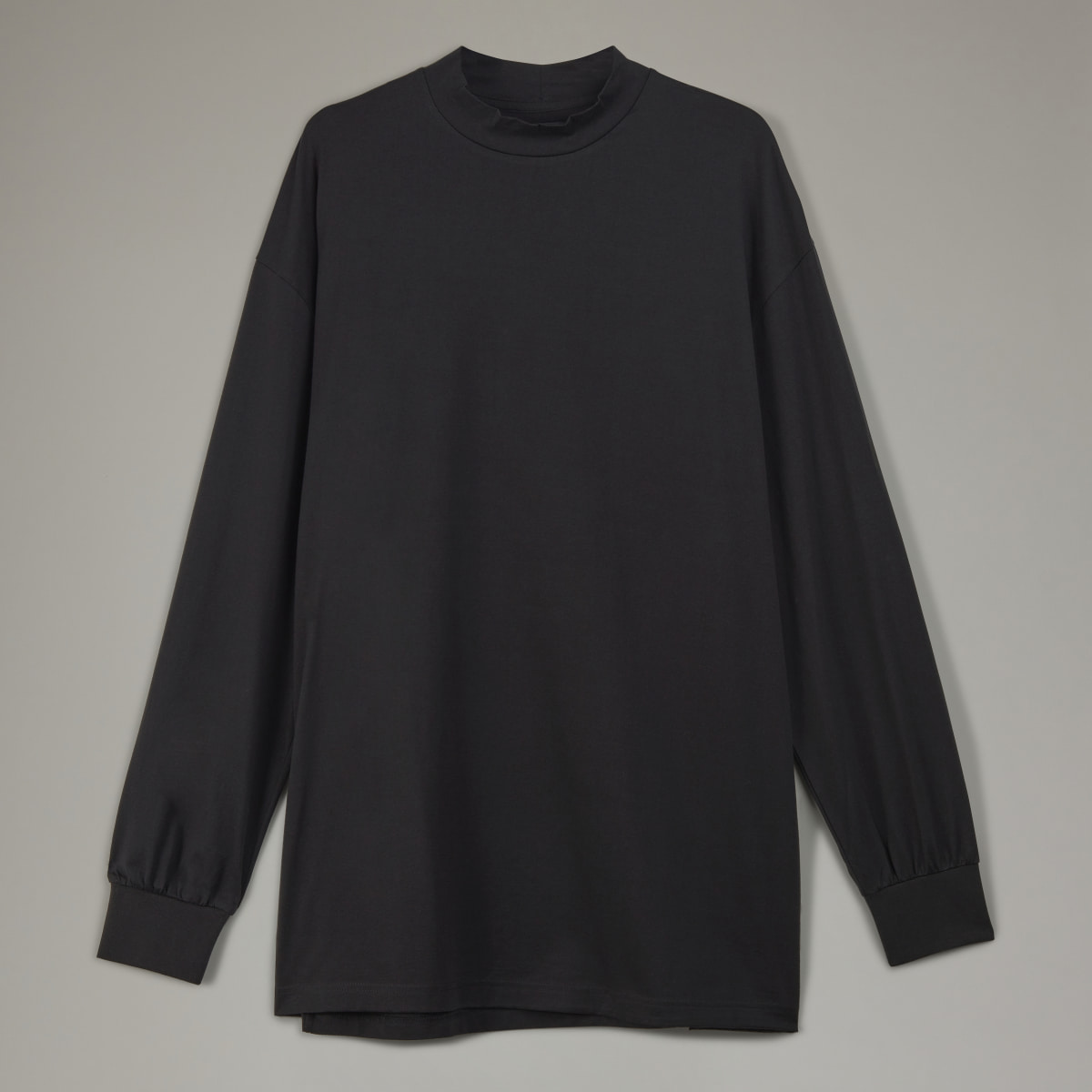 Adidas Y-3 Mock Neck Long-Sleeve Top. 5