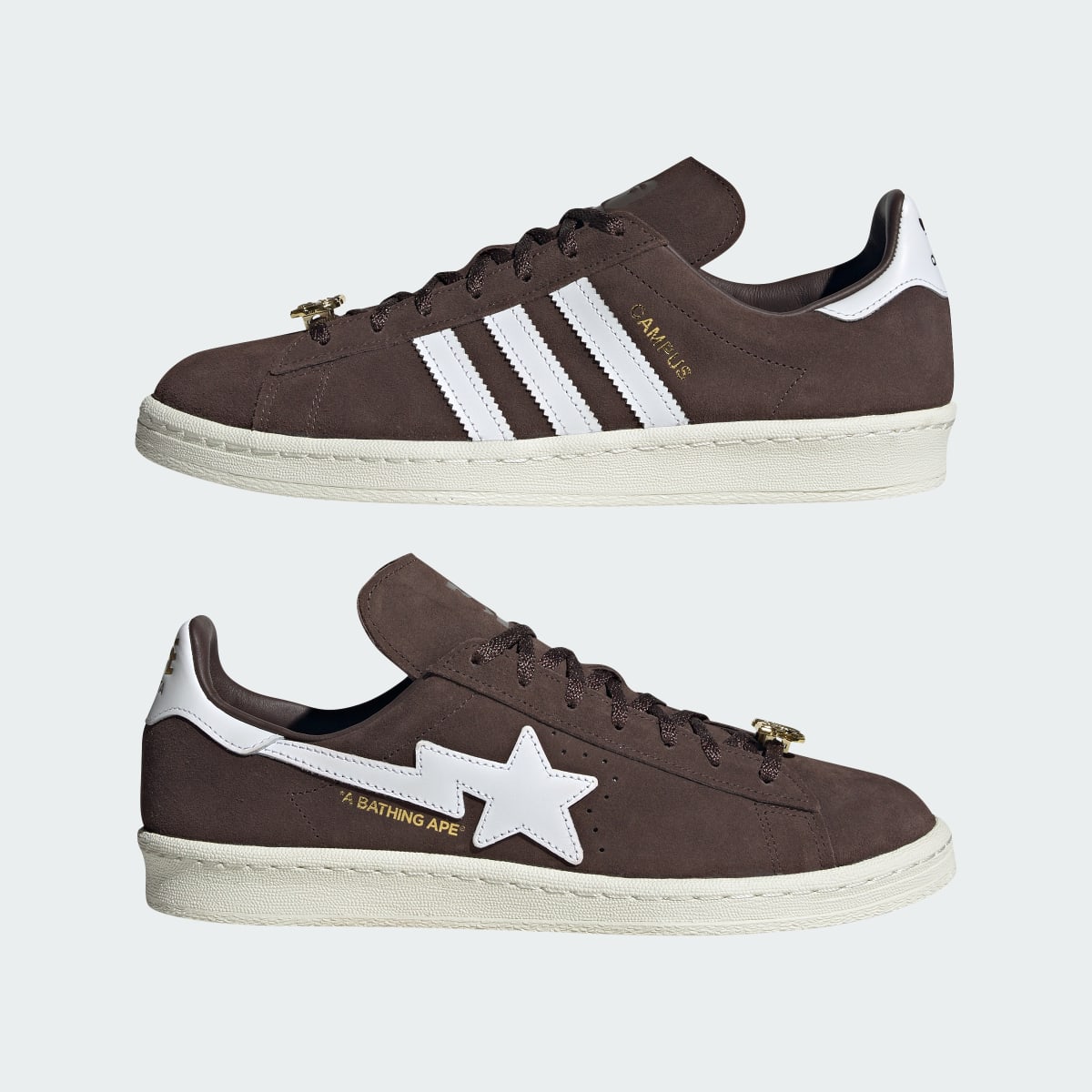 Adidas Campus 80s BAPE Shoes. 8