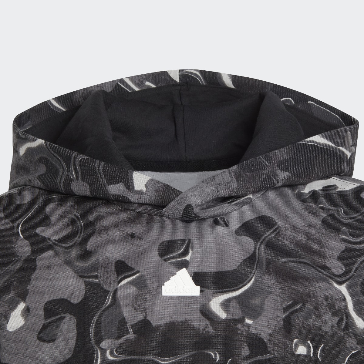 Adidas Sudadera con capucha Future Icons Allover Print (Adolescentes). 6