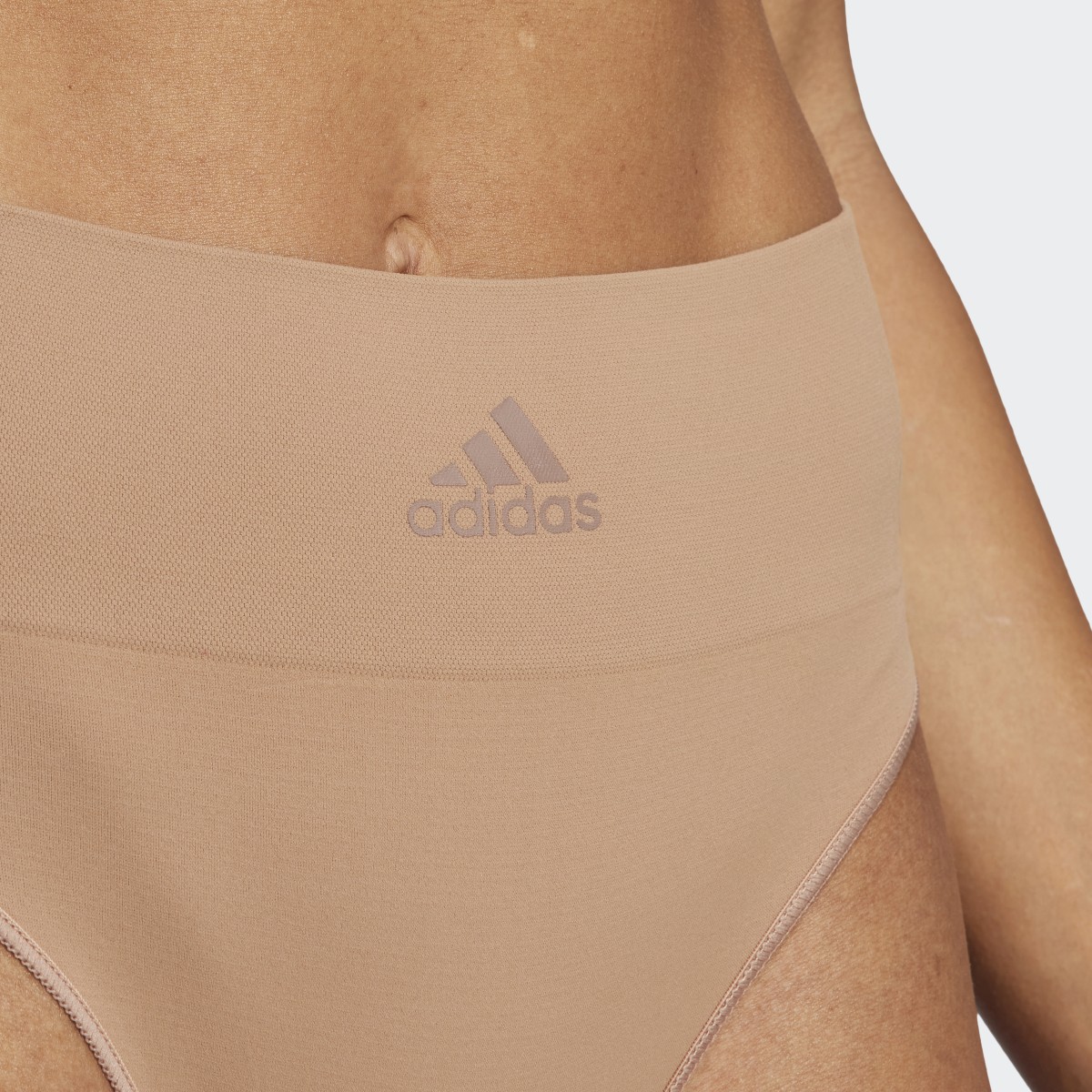 Adidas Active Seamless Micro Stretch High Leg Brief Underwear. 5