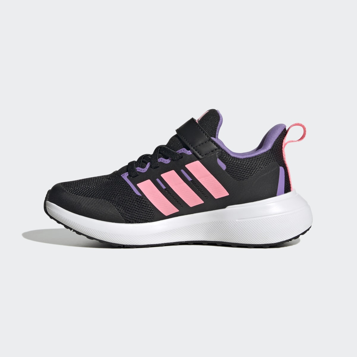 Adidas FortaRun 2.0 Cloudfoam Elastic Lace Top Strap Shoes. 7