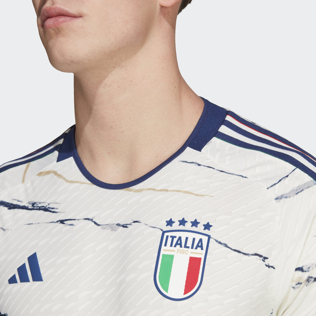 Adidas Italy 23 Away Authentic Jersey. 10