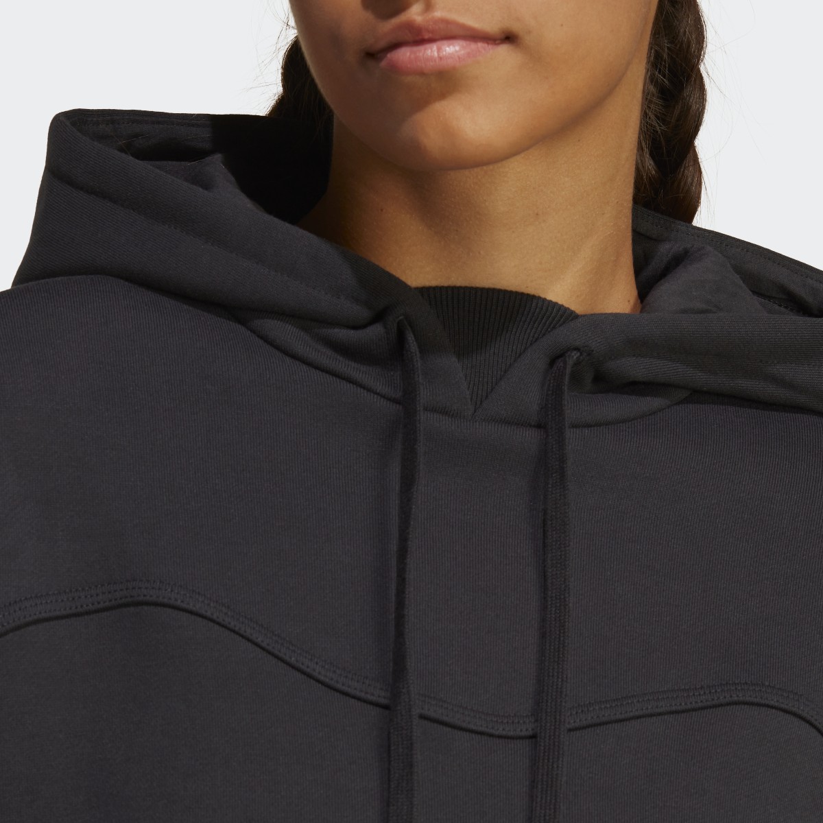 Adidas Lounge Fleece Hoodie. 7