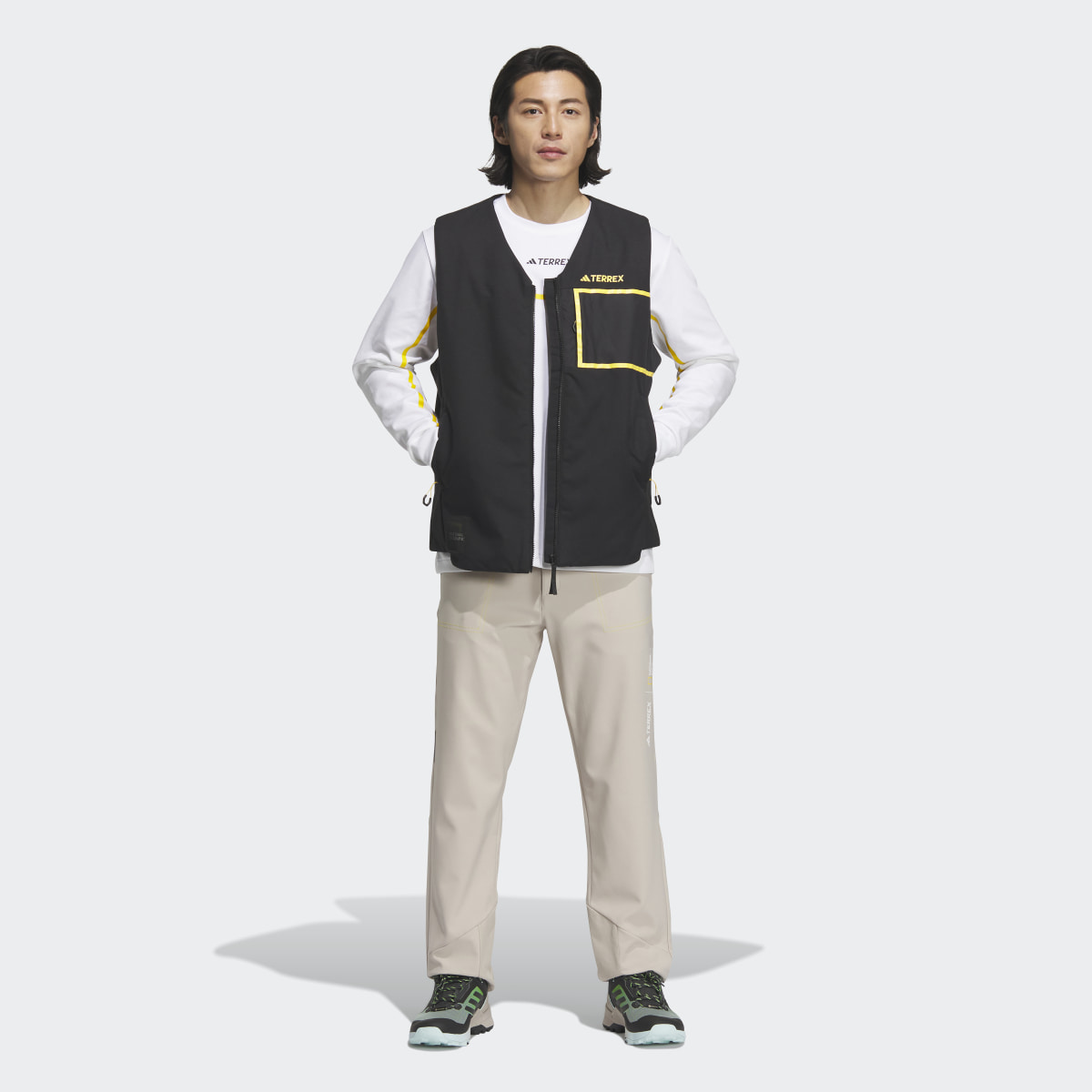 Adidas National Geographic Fleece-Lined Vest. 6