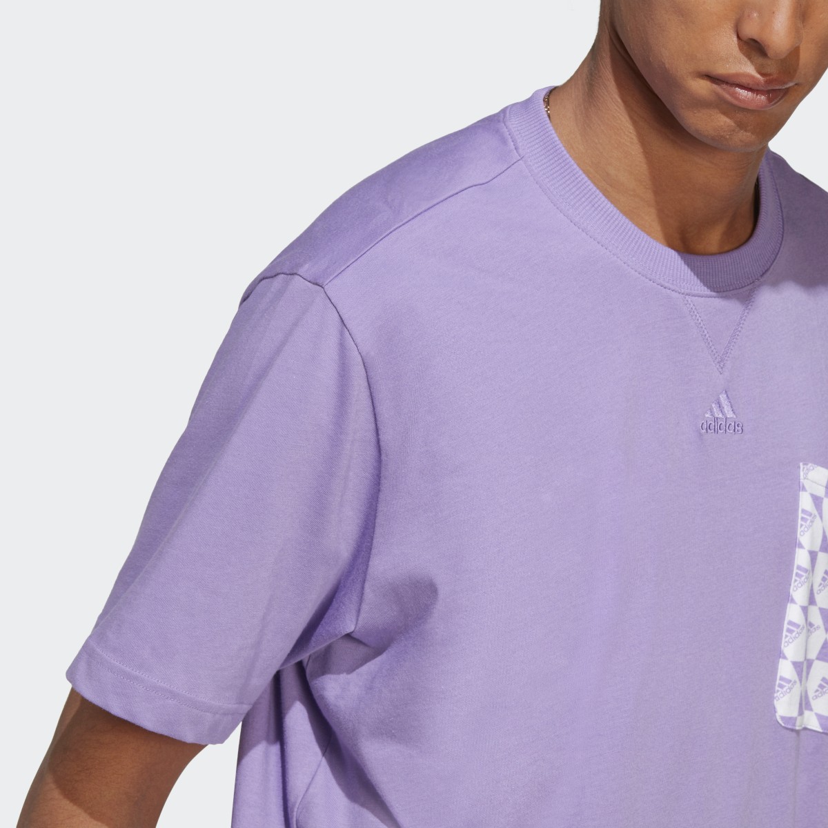 Adidas ALL SZN x Logomania T-Shirt. 7