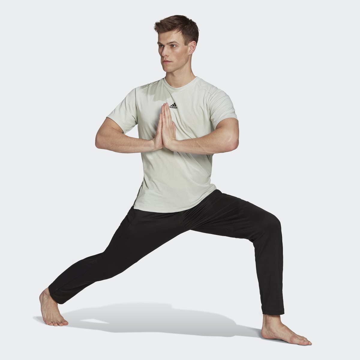 Adidas AEROREADY Yoga T-Shirt. 4