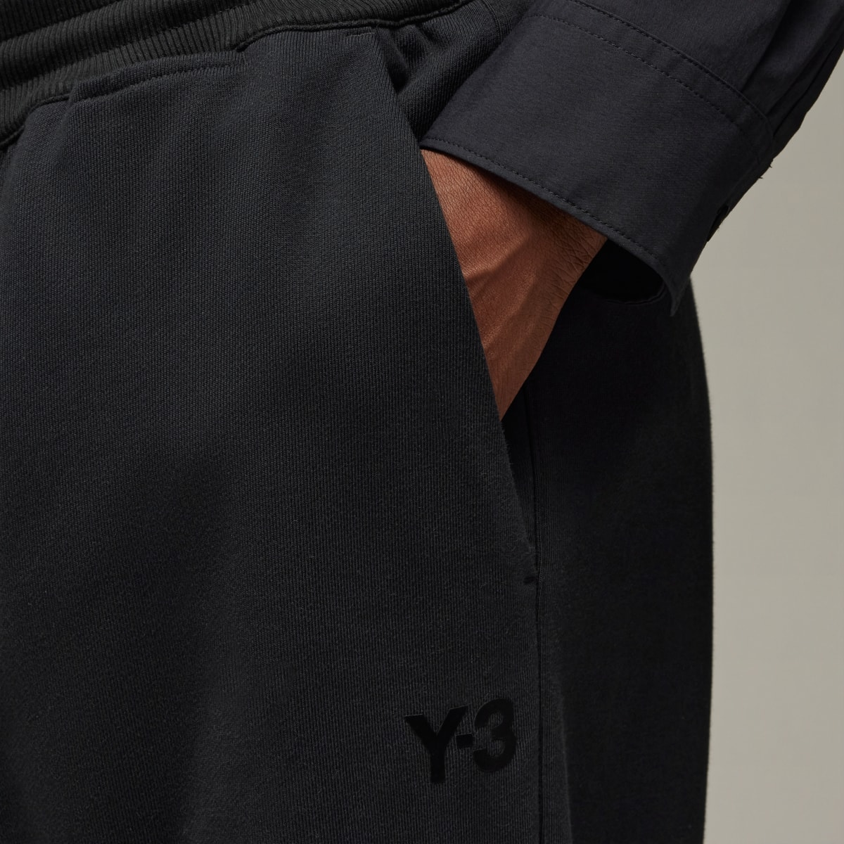 Adidas Y-3 French Terry Straight Joggers. 7