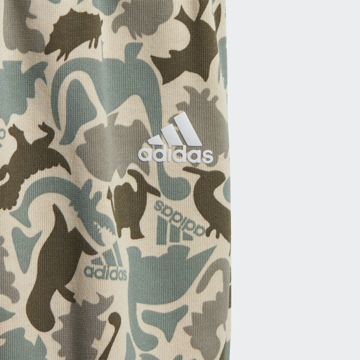 Adidas Dino Camo Allover Print French Terry Jogger Set. 9