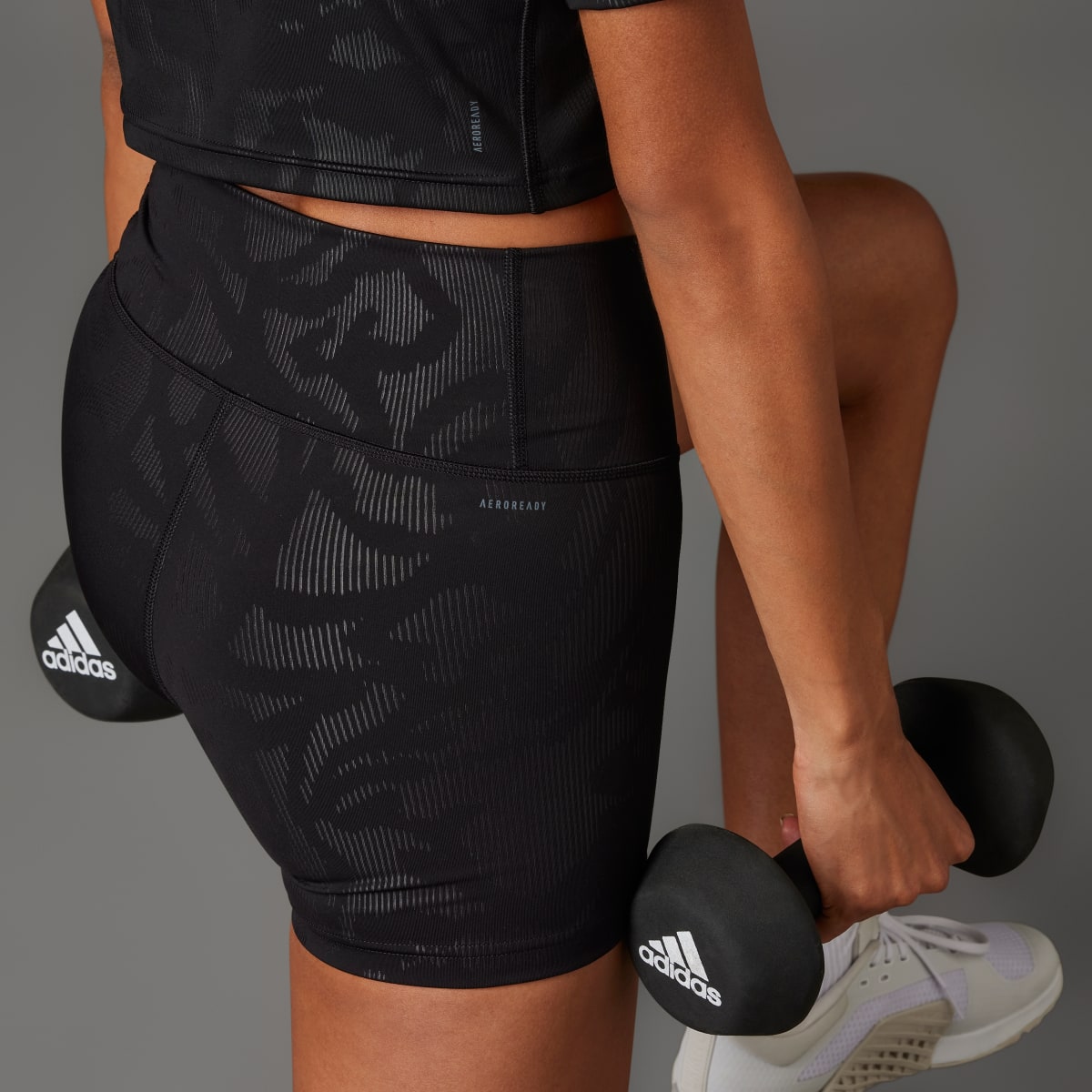 Adidas Optime Power Short Leggings. 5