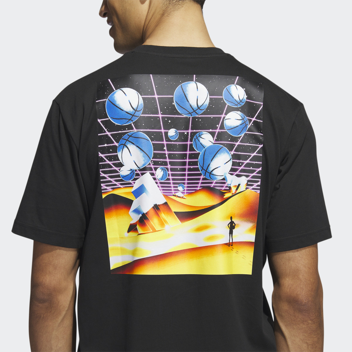 Adidas Metaverse Oasis Hoops Tee. 7