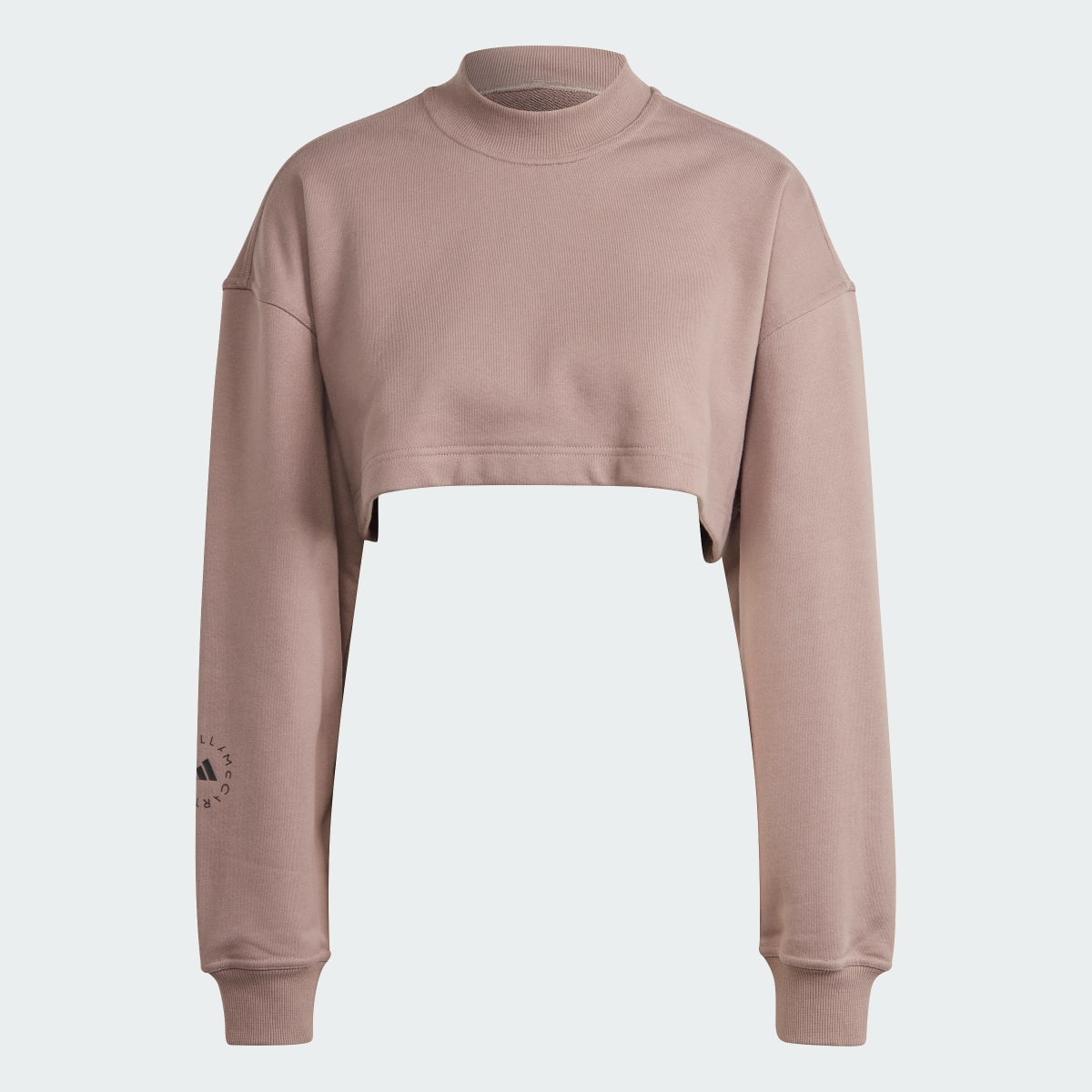 Adidas by Stella McCartney TrueCasuals Cropped Sportswear Sweatshirt. 5
