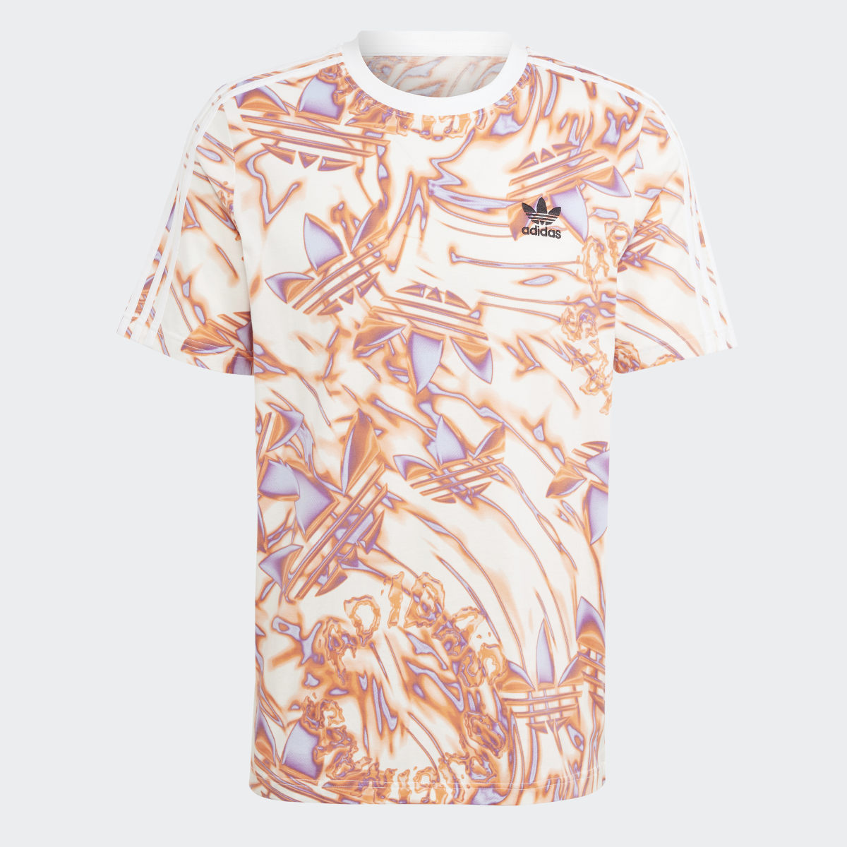 Adidas Summer Splash Allover Print Tee. 5