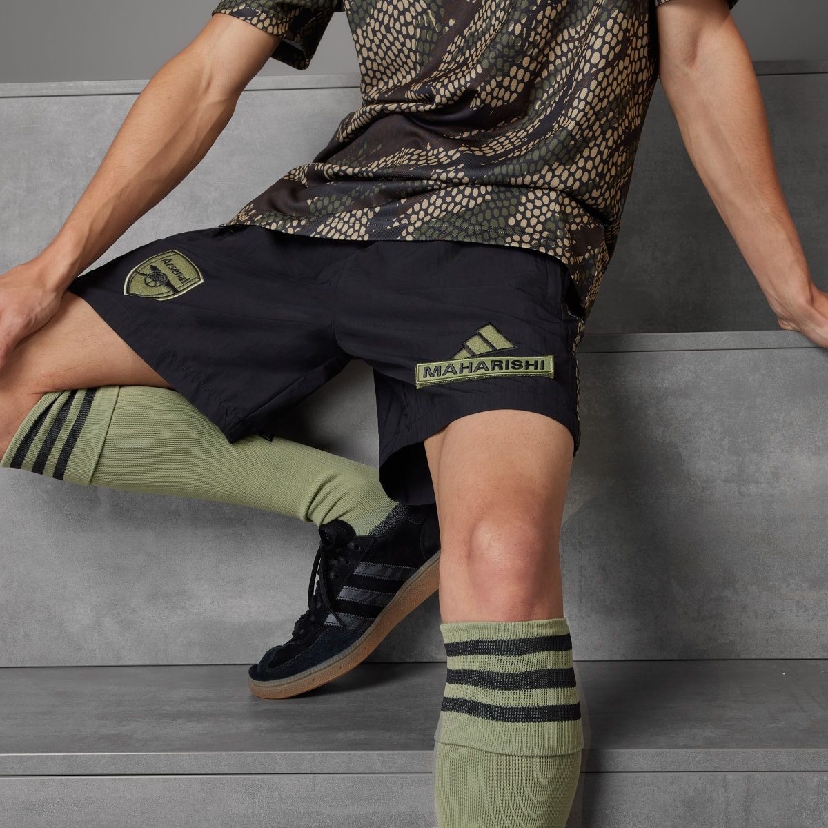 Adidas Short d'entraînement Arsenal x Maharishi Condivo 23. 4