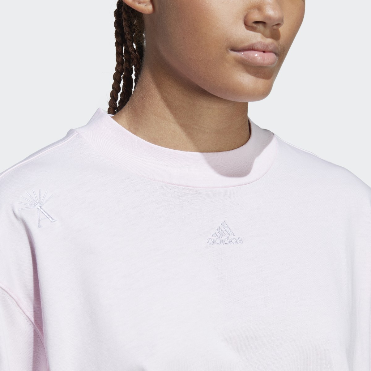 Adidas Boyfriend Tee with Healing Crystals Inspired Graphics. 6