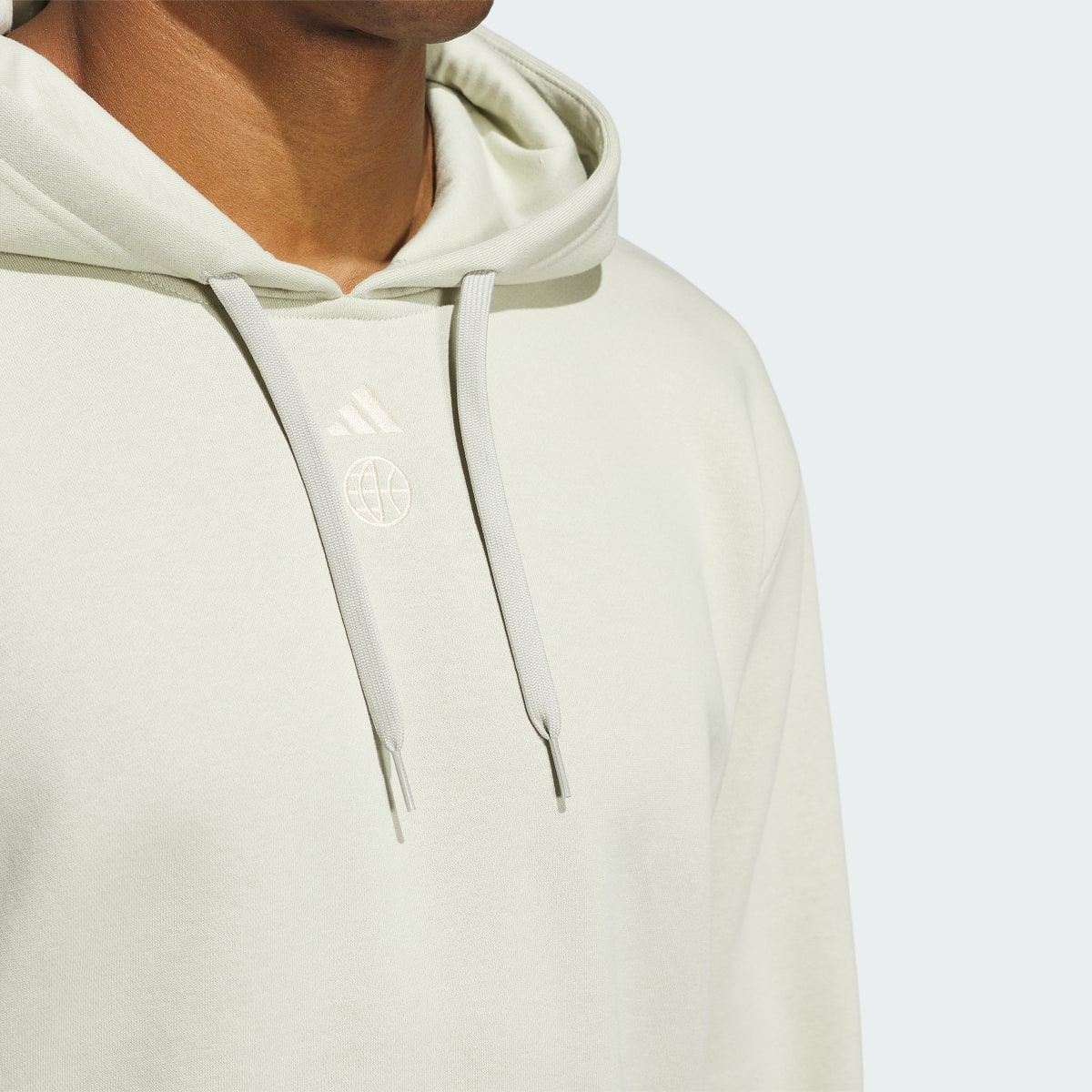 Adidas Sudadera con Gorro Hoops Graphic Hoodie. 6