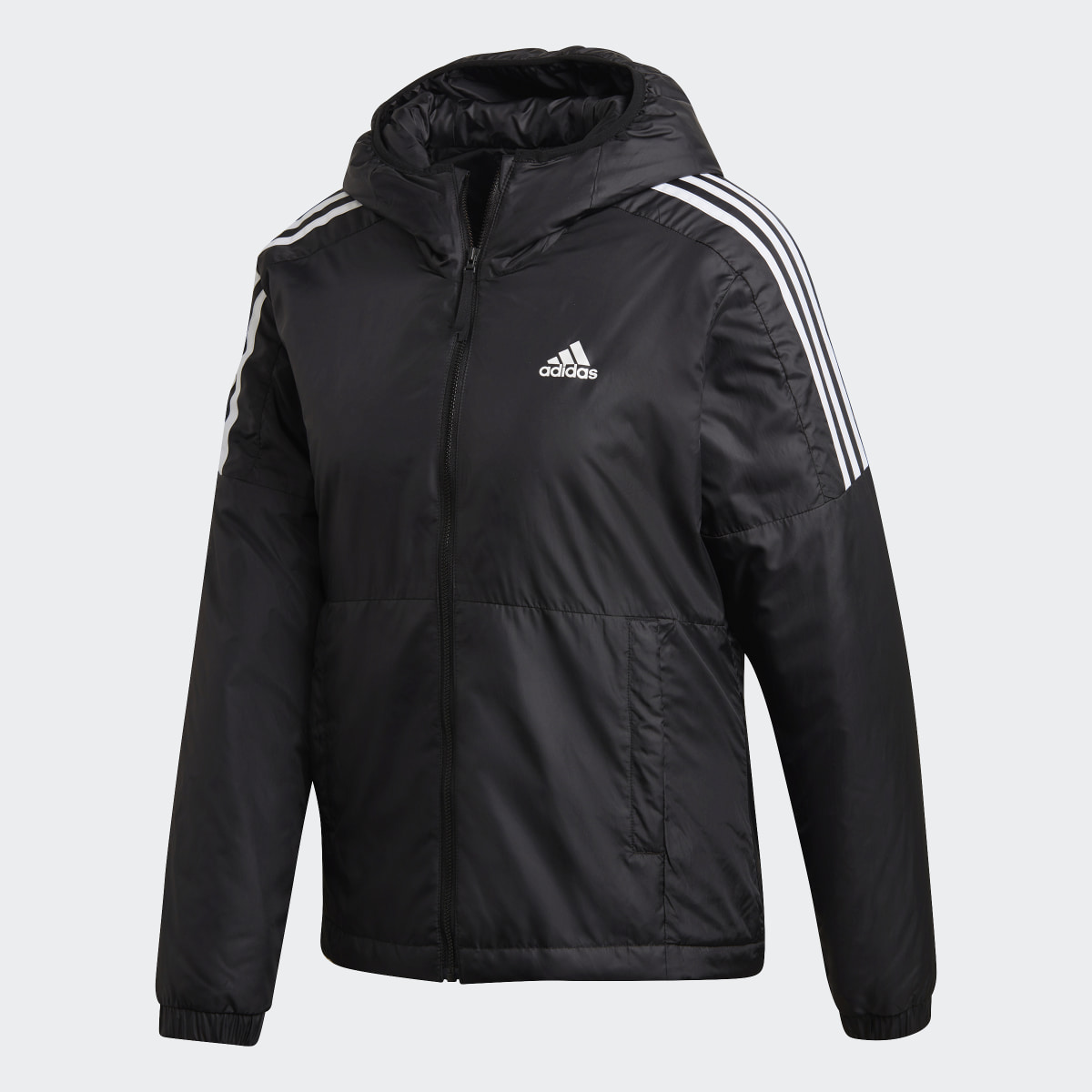 Adidas Essentials Insulated Hooded Jacket. 5