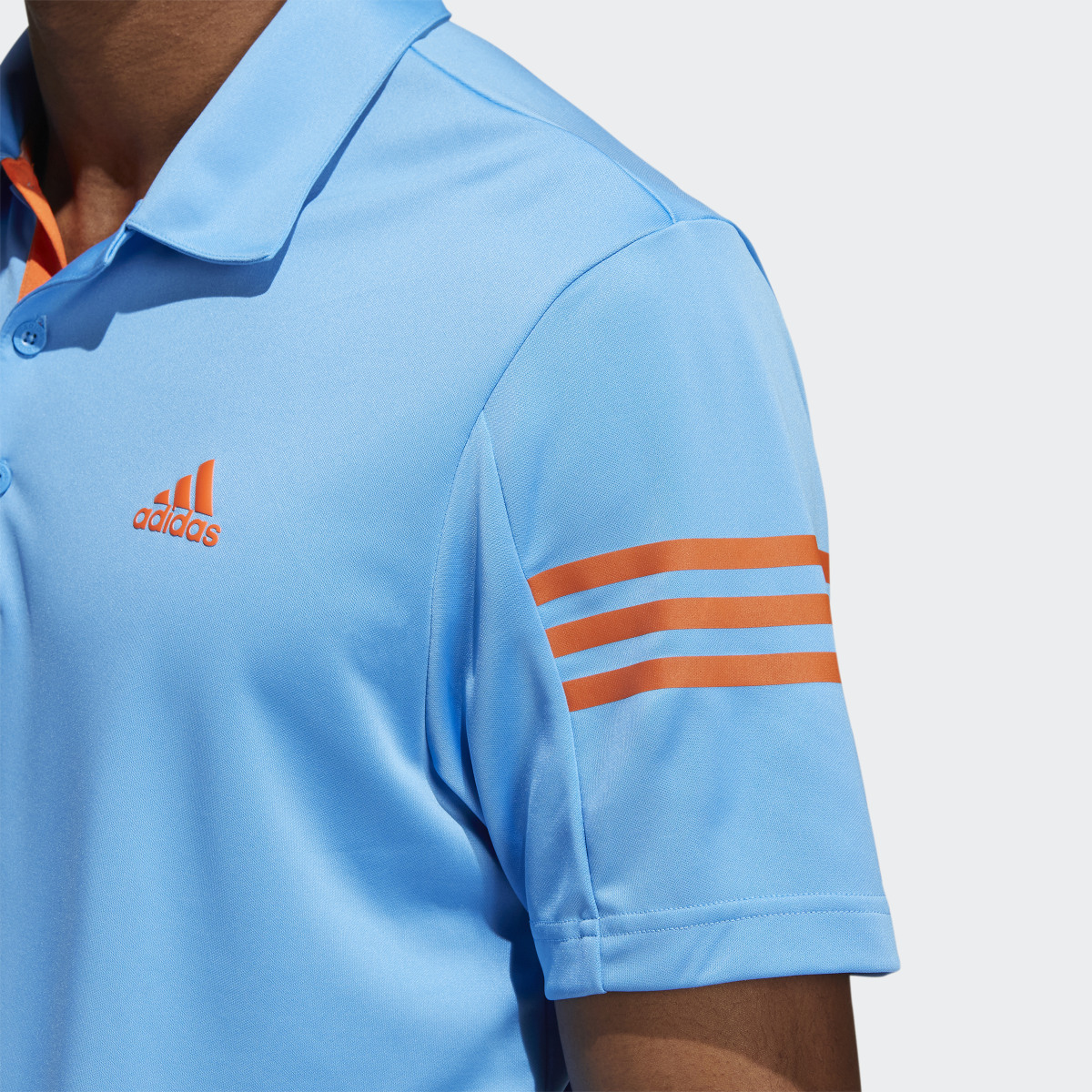 Adidas 3-Stripes Polo Shirt. 6