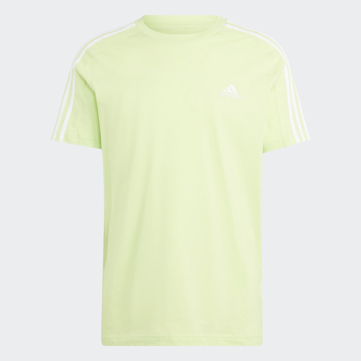 Adidas Playera Essentials 3 Franjas Tejido Jersey. 5