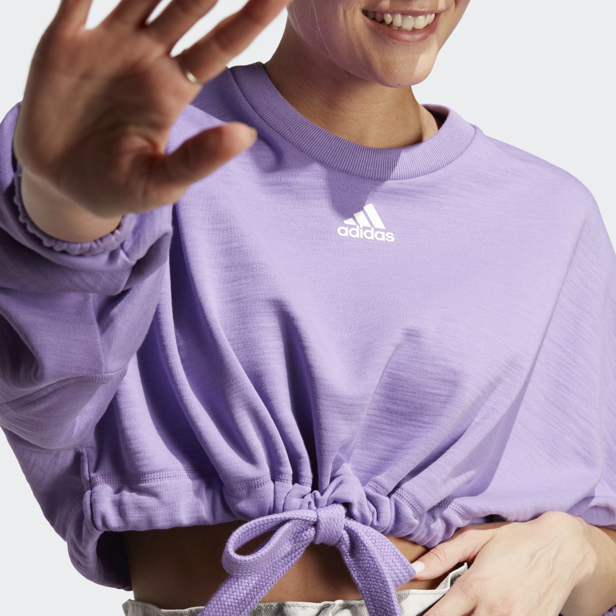 Adidas Dance Crop Versatile Sweatshirt. 6