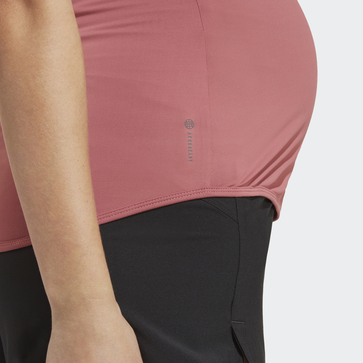 Adidas AEROREADY Train Essentials Slim-Fit Tank Top (Maternity). 6