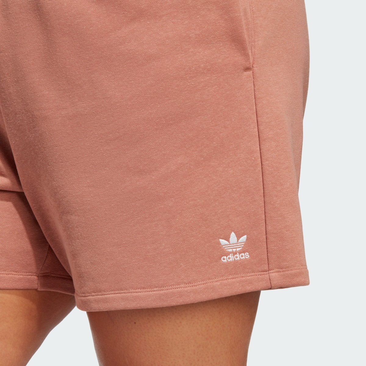 Adidas Essentials+ Made with Hemp Shorts (Plus Size). 5
