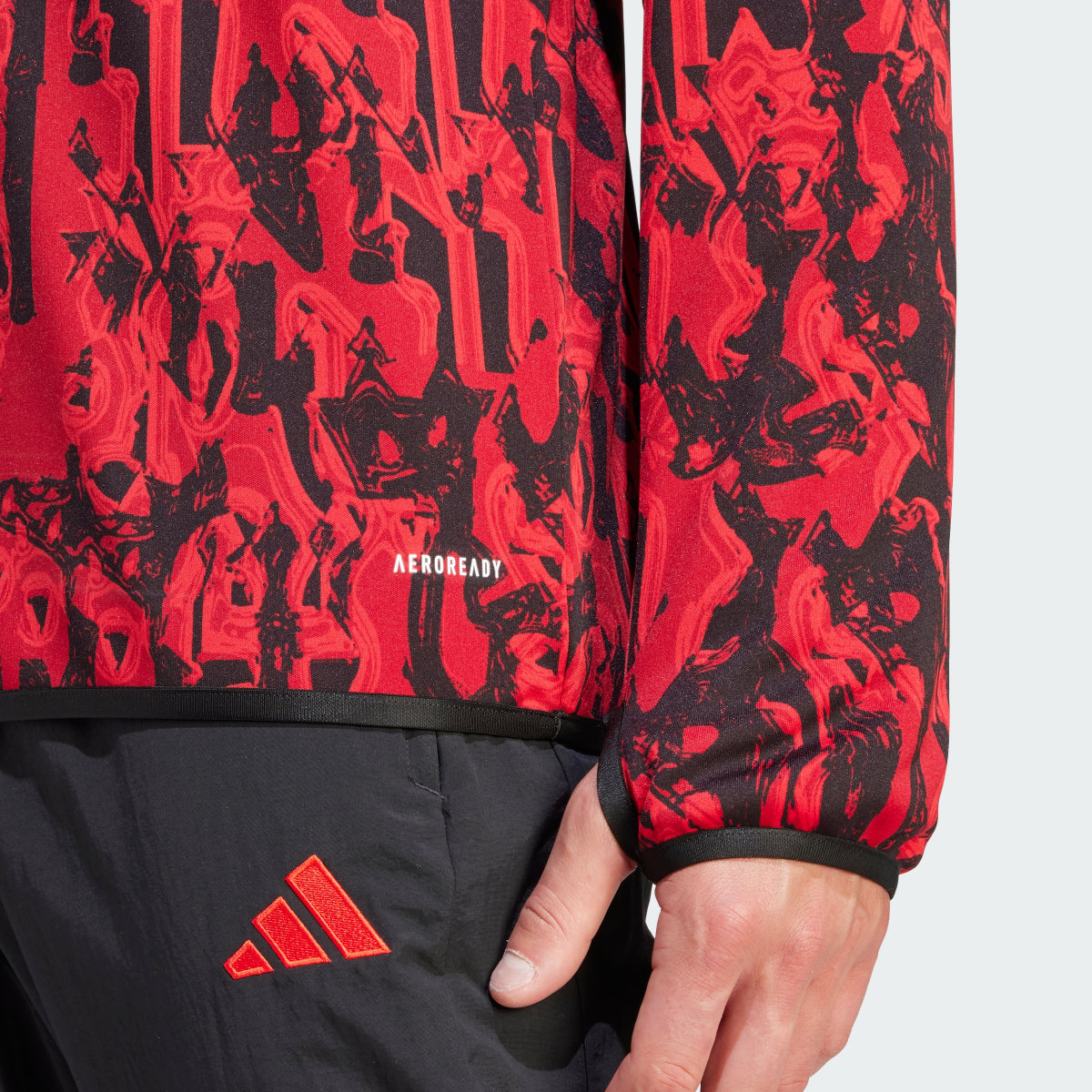 Adidas Haut d'échauffement chaud Manchester United. 7