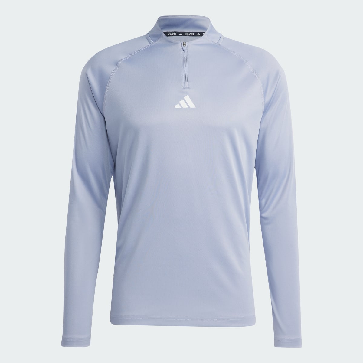 Adidas Gym Heat Quarter-Zip Long Sleeve Tee. 5