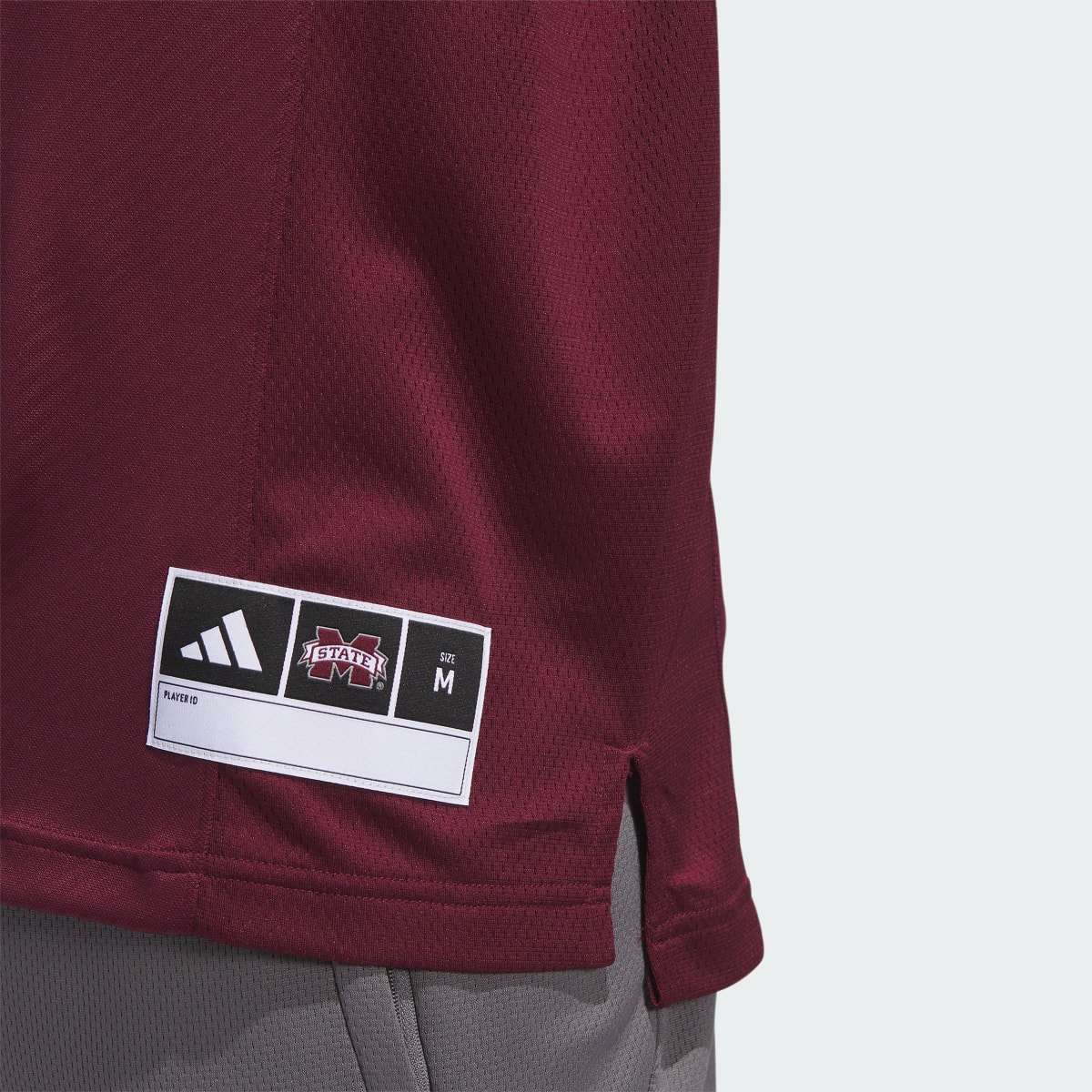 Adidas Mississippi State Football Off-Field Home Jersey. 7