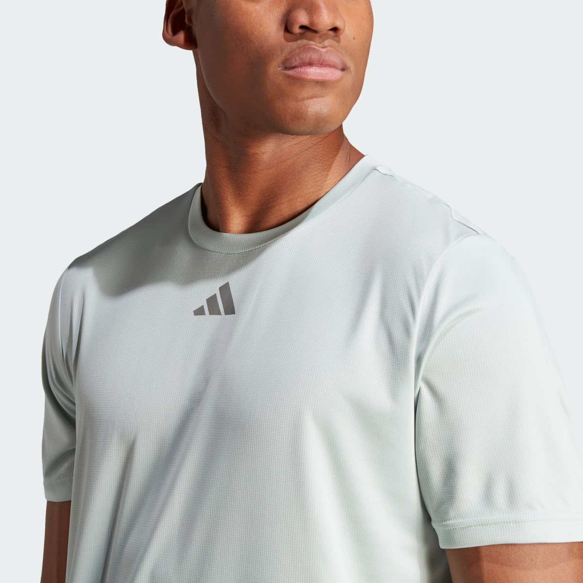 Adidas HIIT Slogan Training Tee. 7