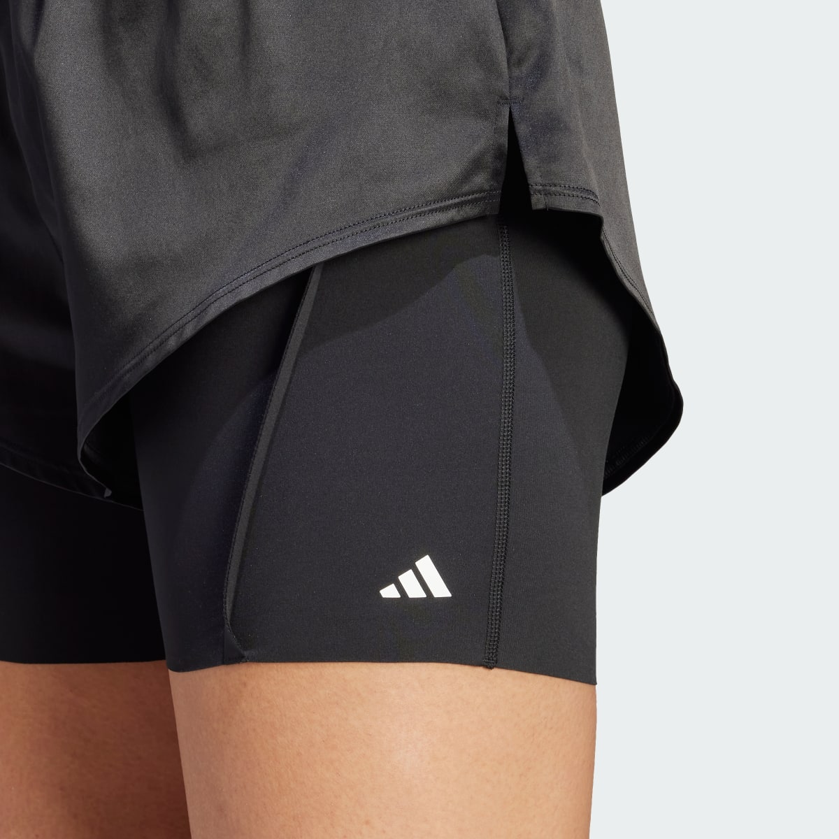 Adidas Power AEROREADY 2-in-1 Shorts. 6