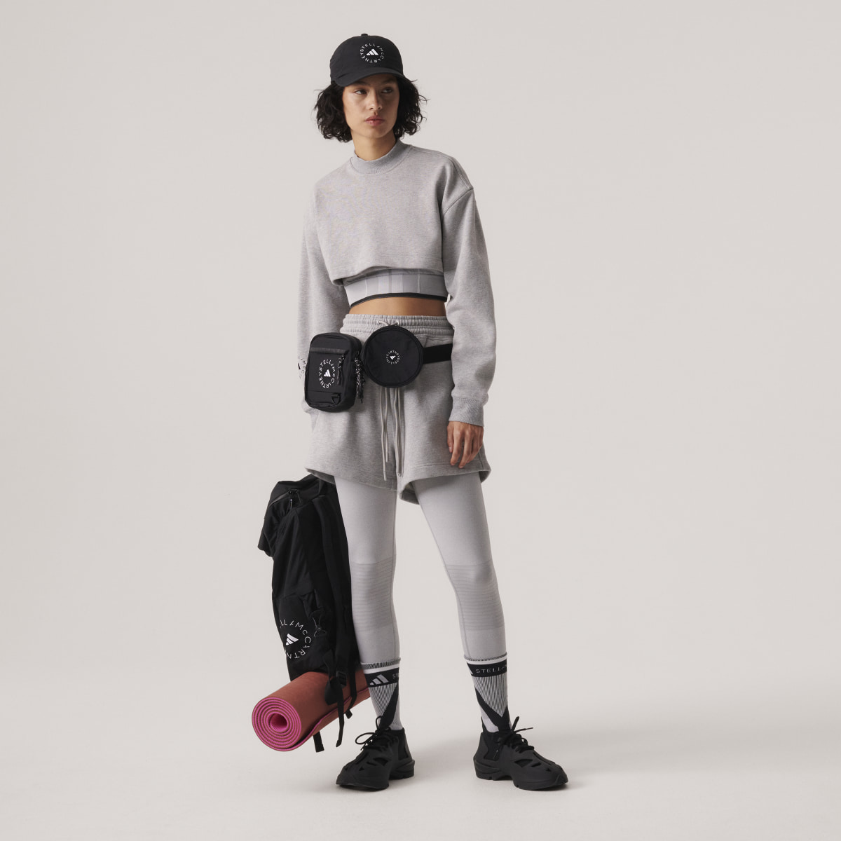 Adidas Mallas TrueStrength para Yoga adidas by Stella McCartney 7/8 Corte Alto. 7