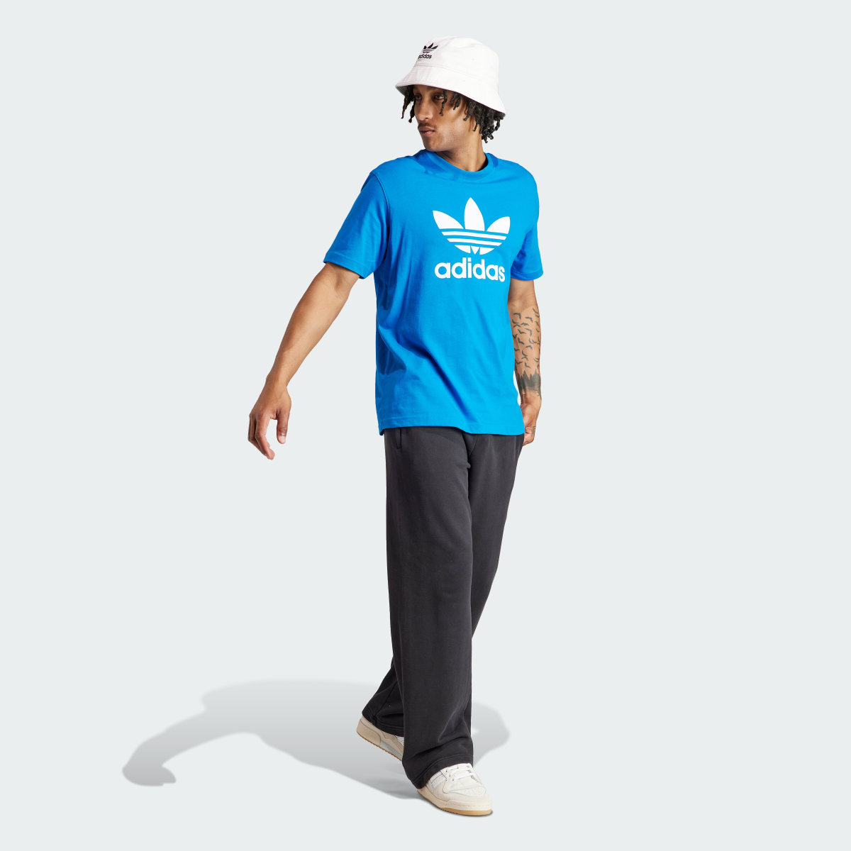 Adidas Adicolor Trefoil Tişört. 4