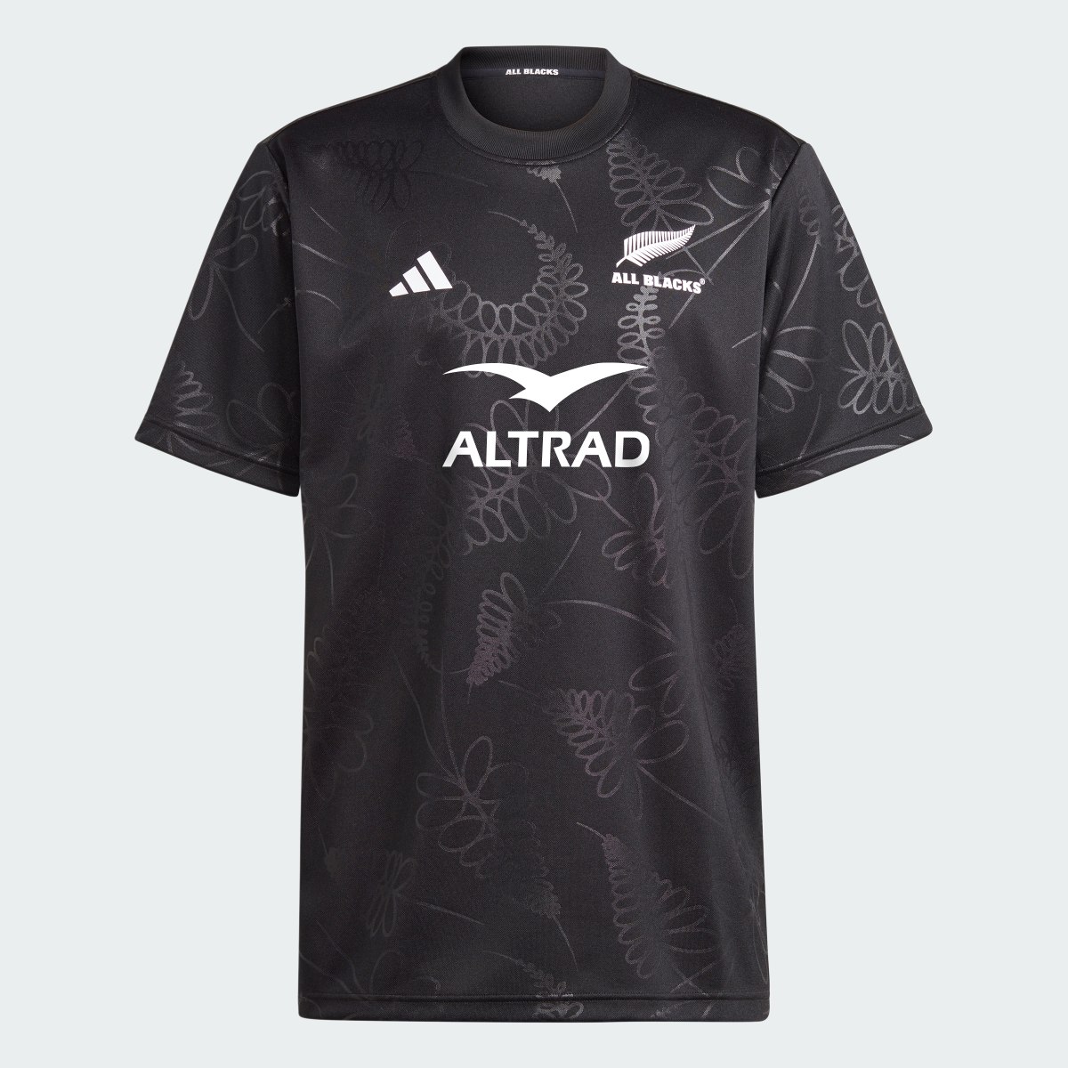 Adidas T-shirt de rugby supporters All Blacks. 5