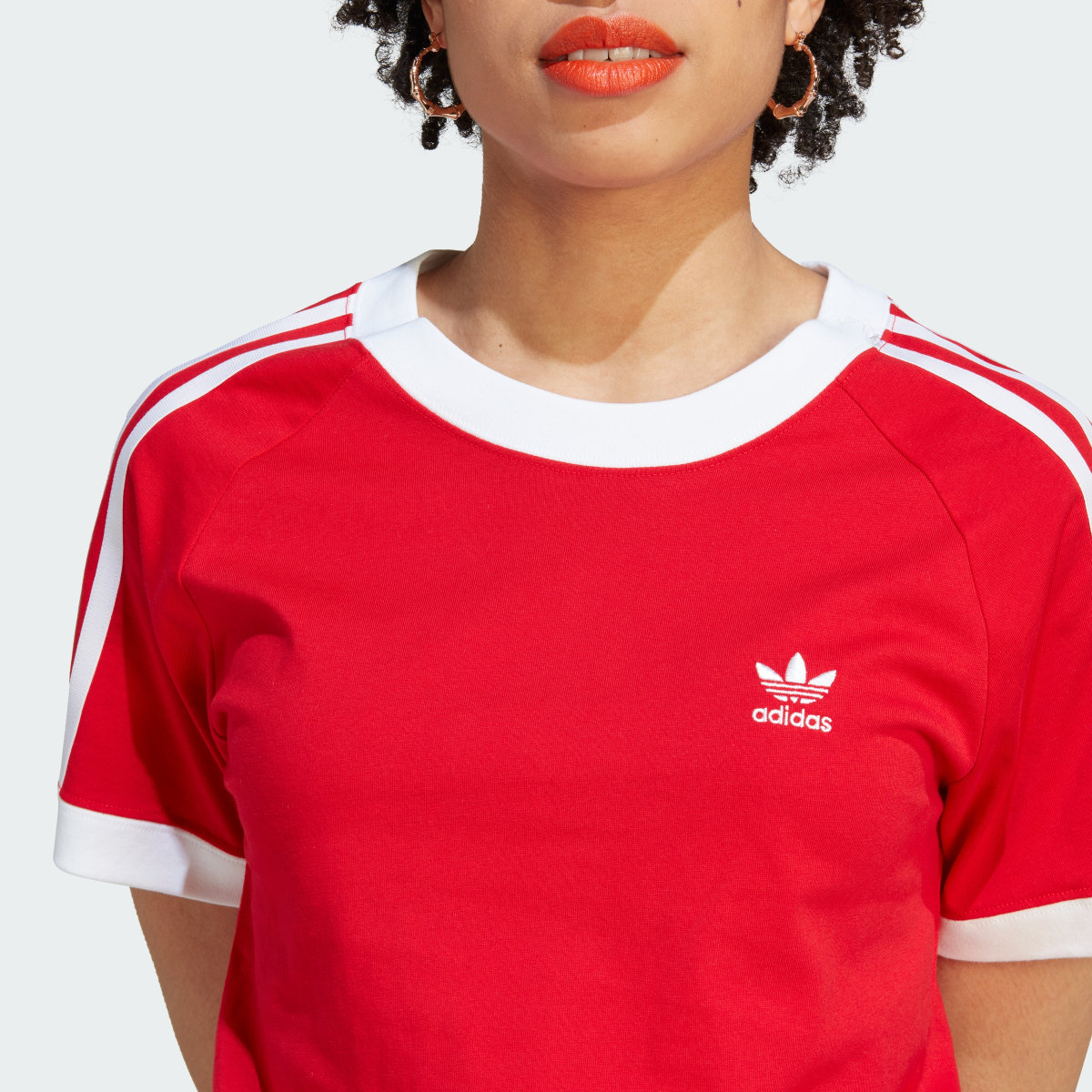 Adidas T-shirt Justa 3-Stripes Adicolor Classics. 6
