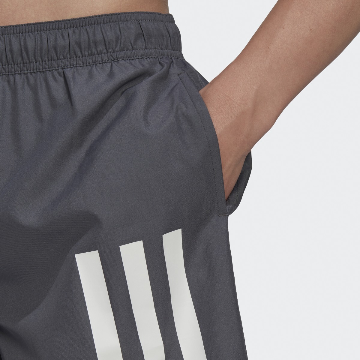 Adidas Classic Length 3-Stripes Swim Shorts. 5