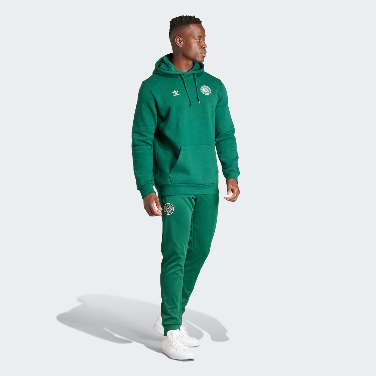 Adidas Felpa con cappuccio Essentials Trefoil Celtic FC. 4