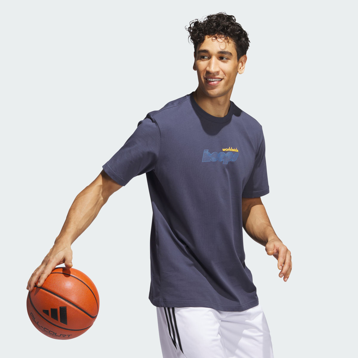 Adidas Playera Worldwide Hoops Story. 4