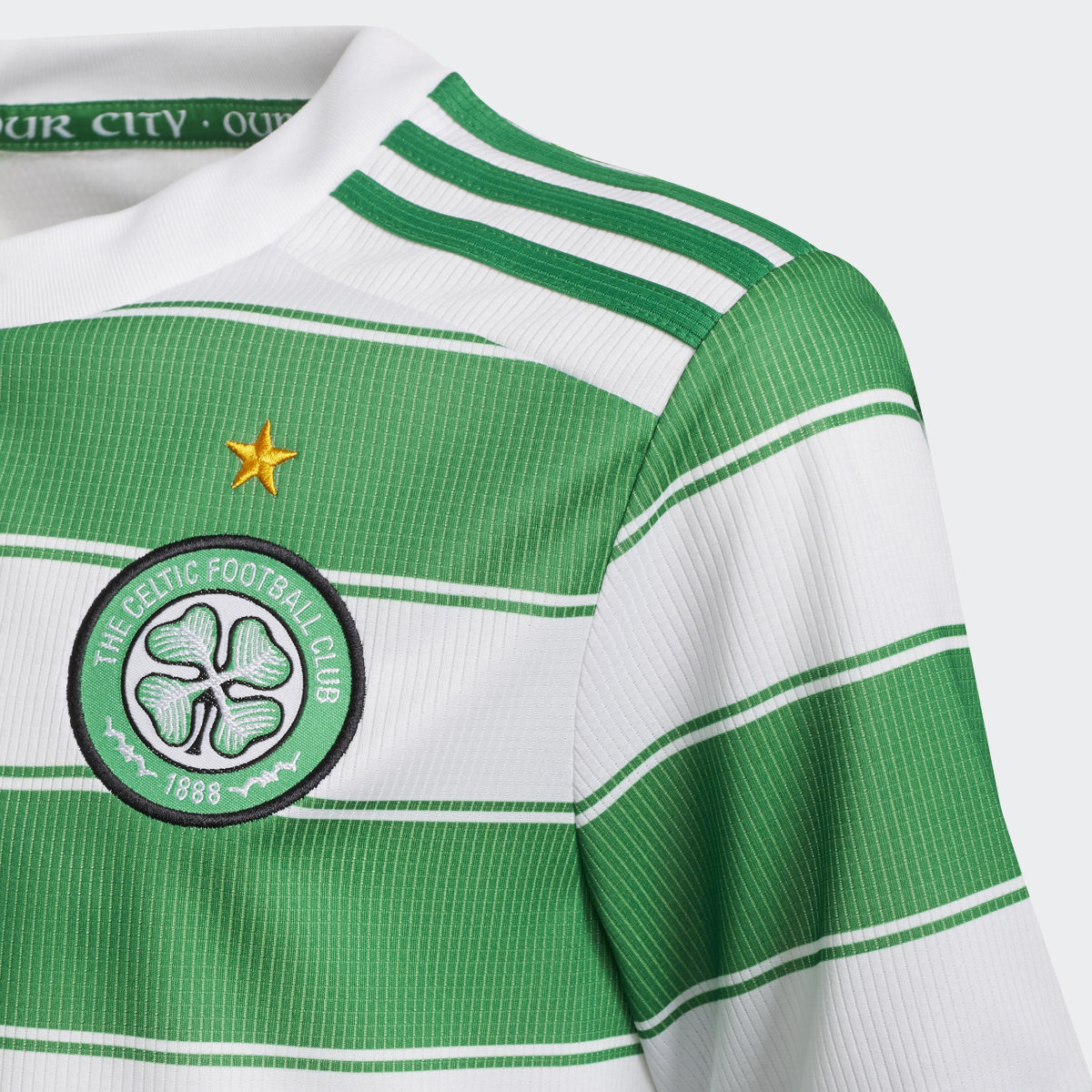 Adidas Celtic FC 21/22 Home Jersey. 5