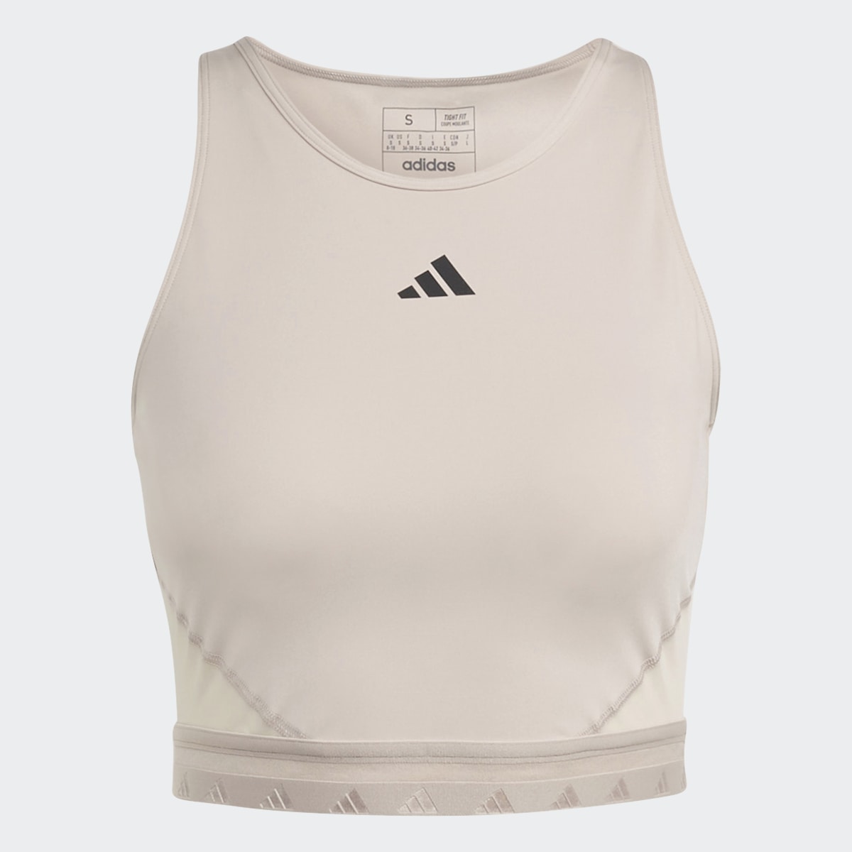 Adidas AEROREADY Hyperglam Crop Tank Top. 5