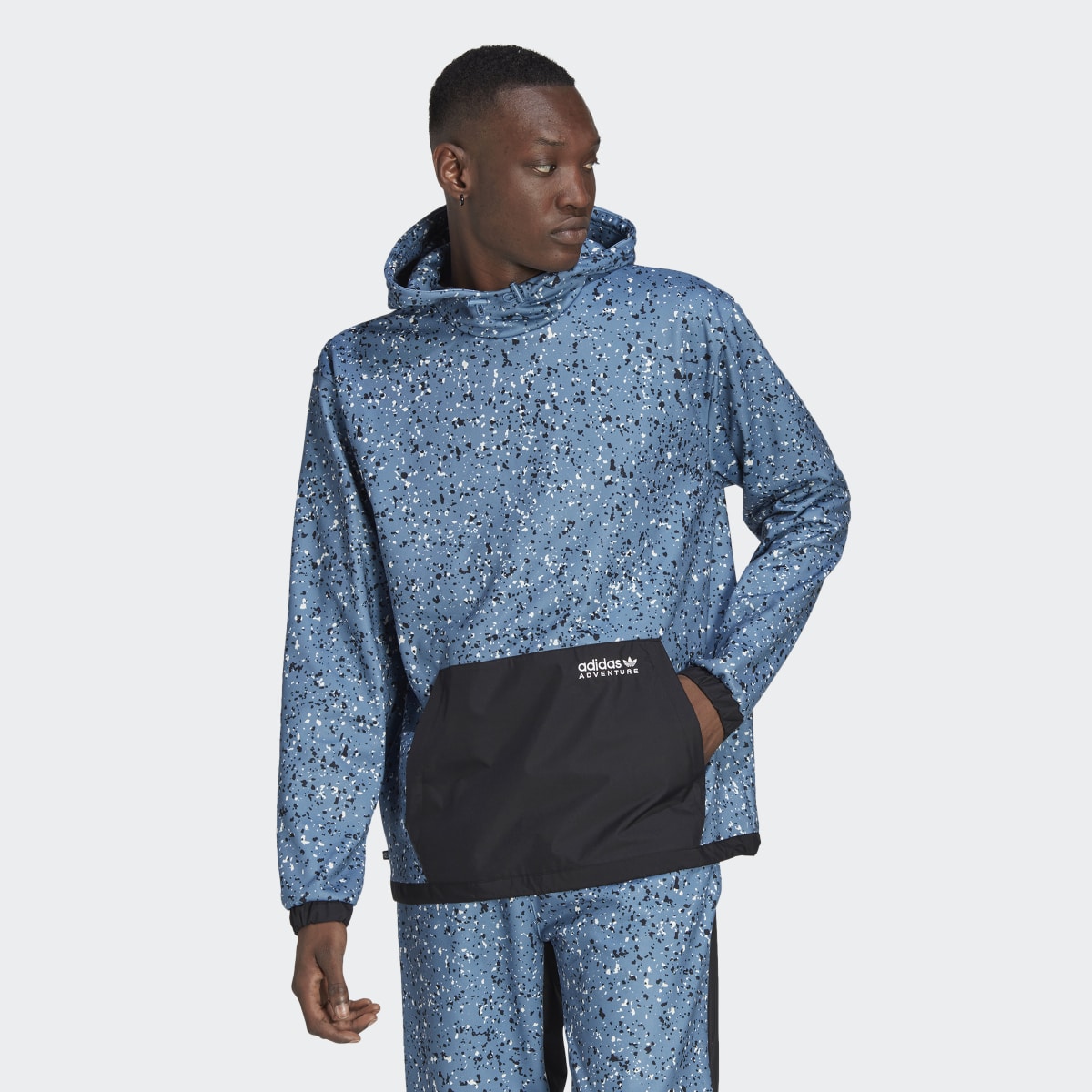 Adidas all over print hoodie sale