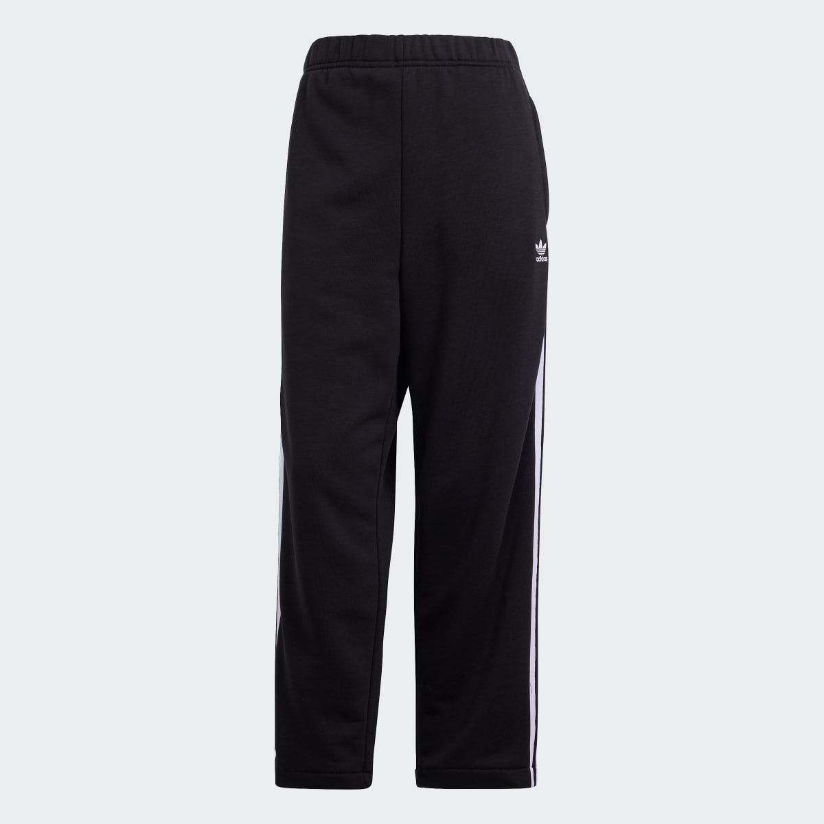 Adidas 3-Stripes Open Hem Loose Joggers. 4