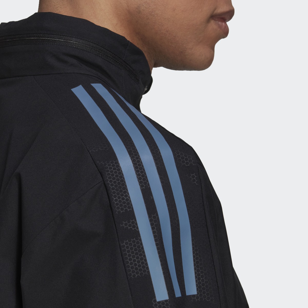 Adidas All Blacks Rugby Windbreaker. 9