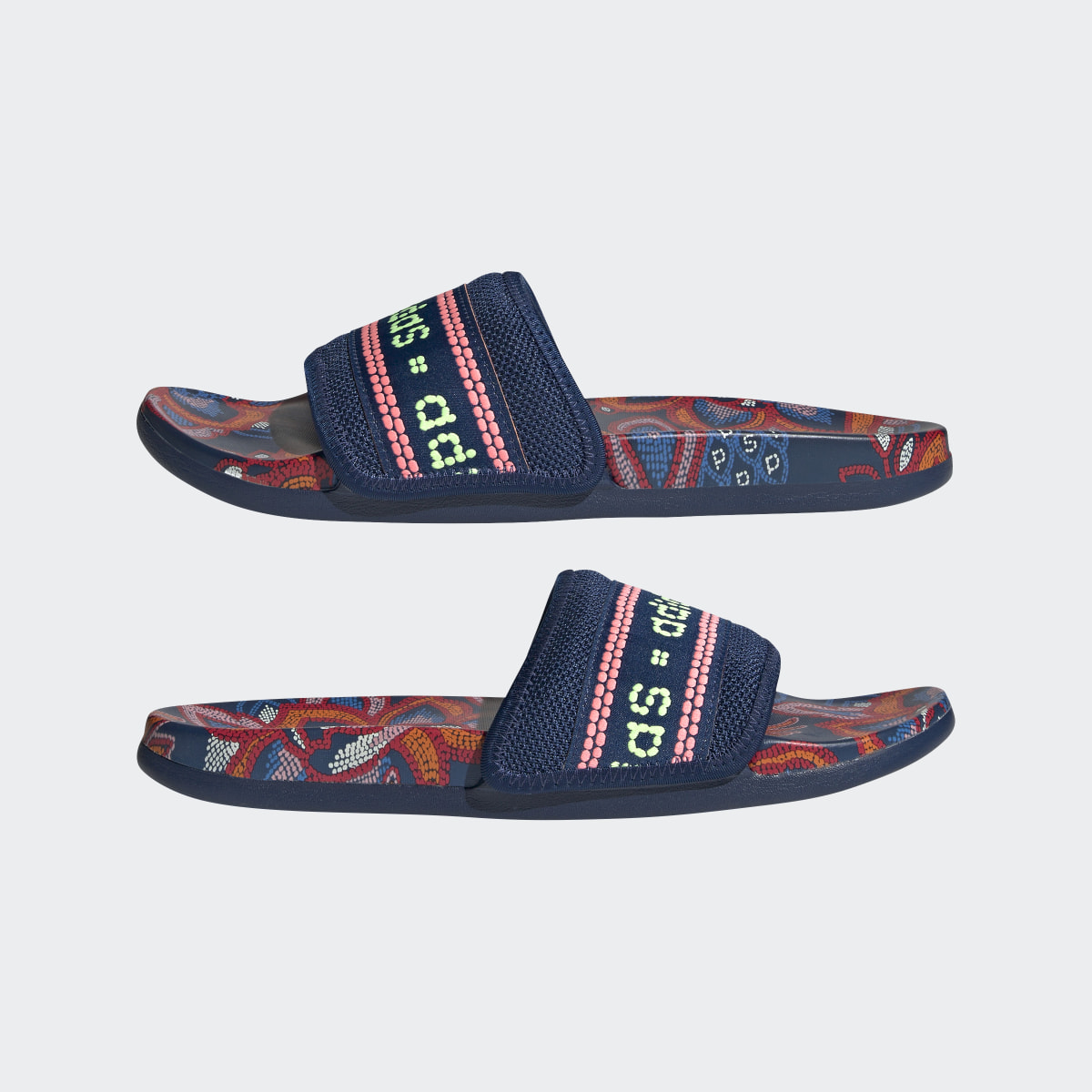 Adidas Adilette Comfort Slides. 8