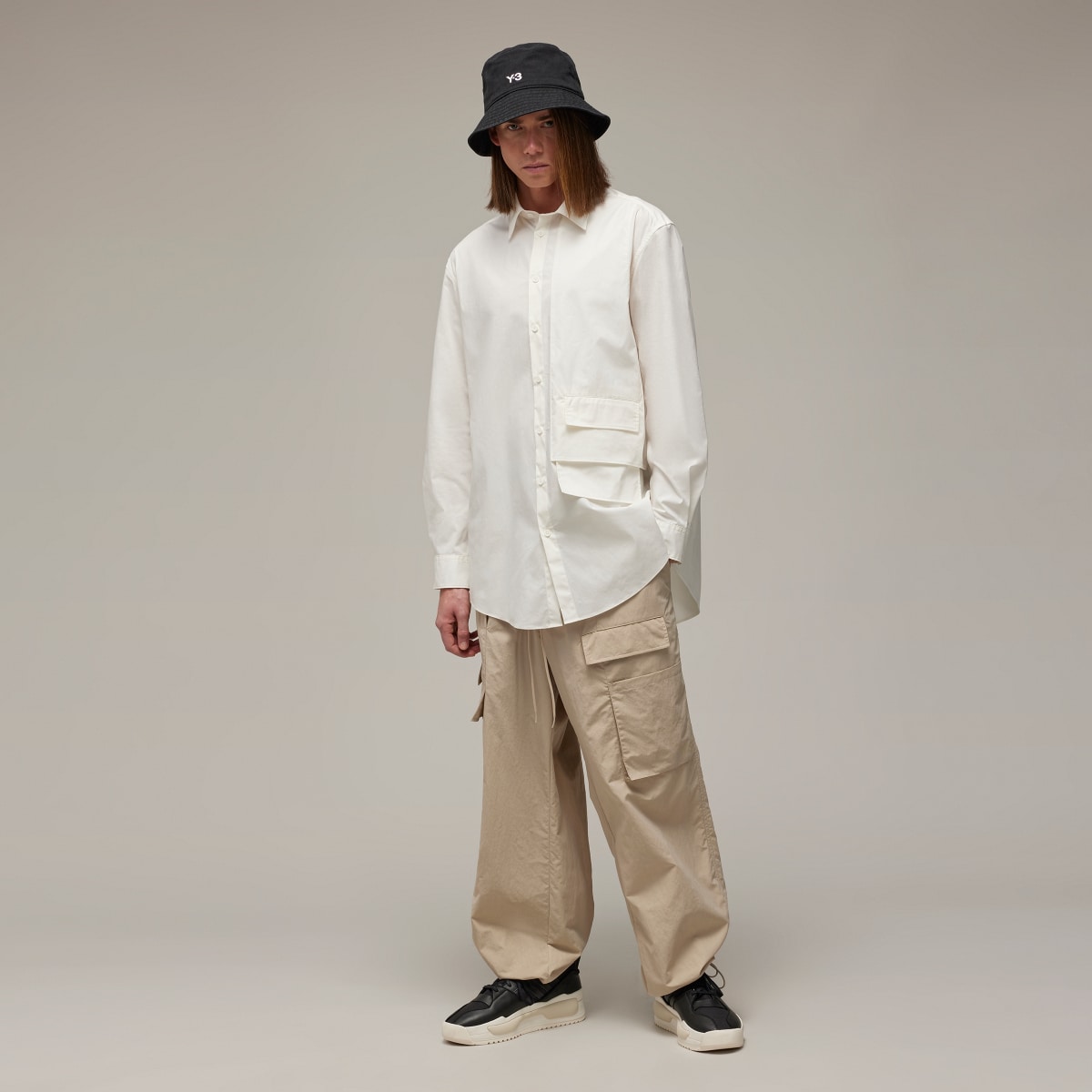 Adidas Y-3 Crinkle Nylon Pants. 4