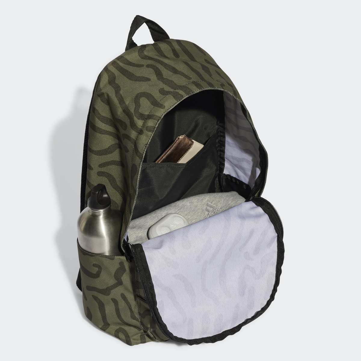 Adidas Classic Texture Graphic Backpack. 5